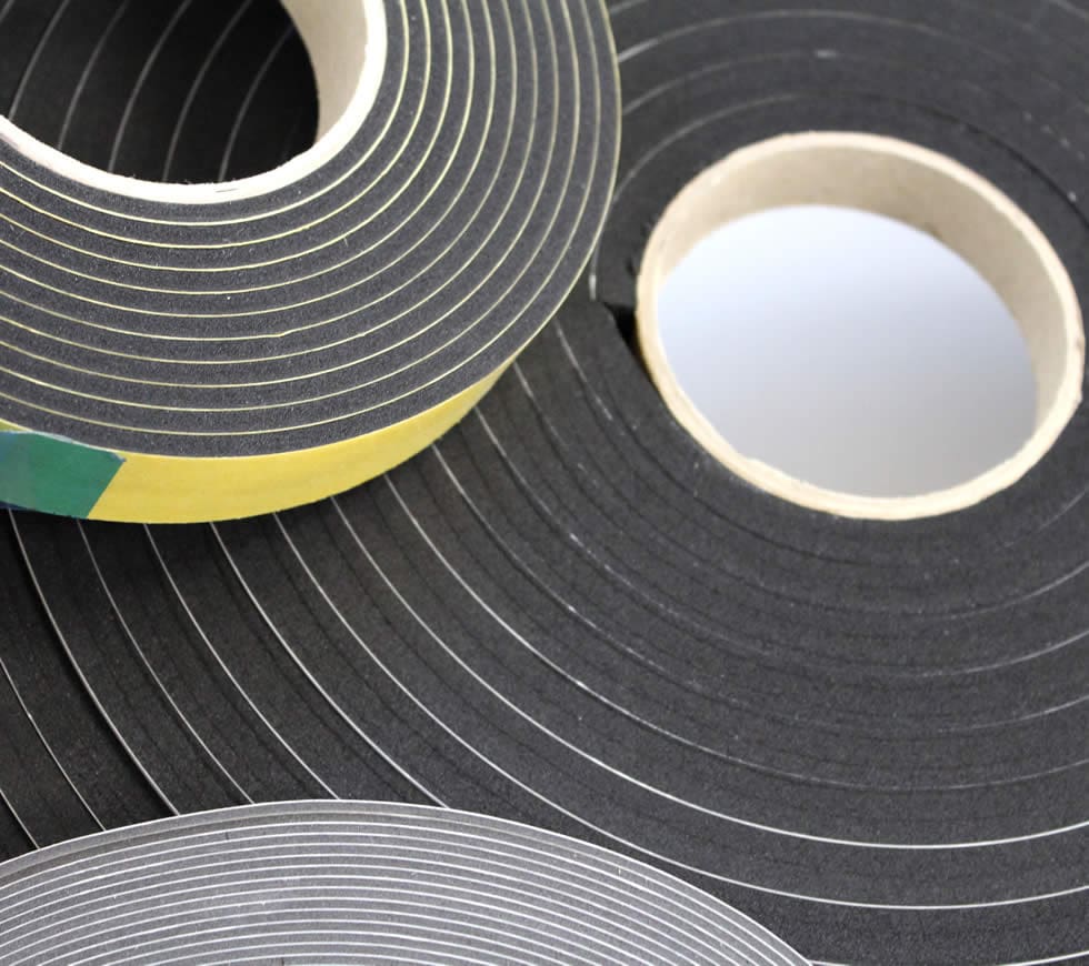 A range of customised rubber coils by Alanto for various industrial applications