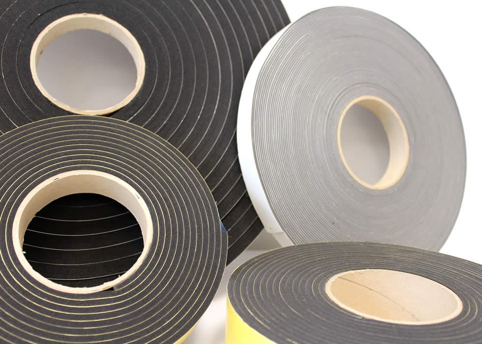 A range of customised rubber coils by Alanto for various industrial applications