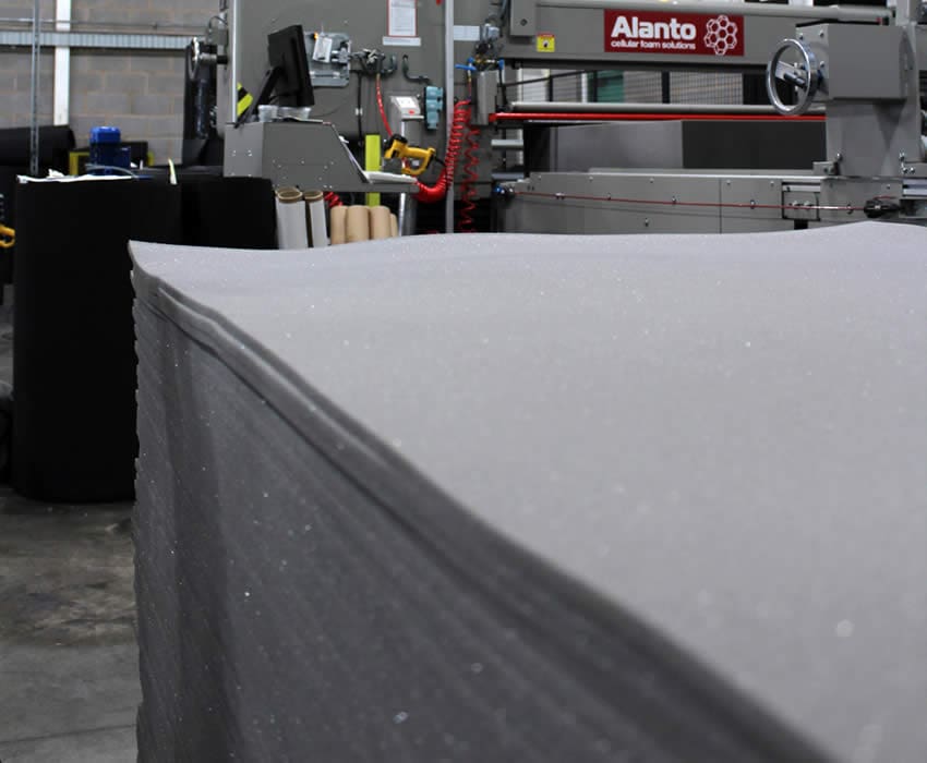Alanto Custom Foam Products, Alanto Foam Conversion Process Alanto Custom Foam Products, Alanto Foam Conversion Process