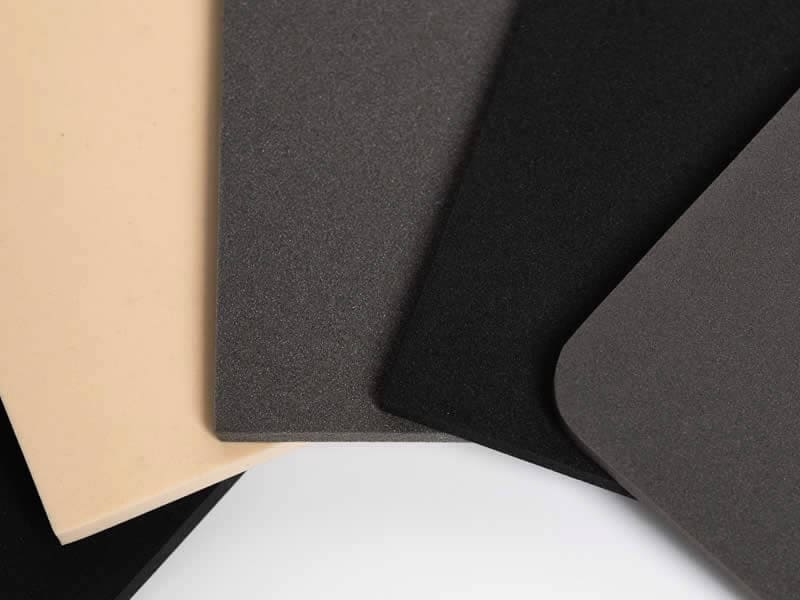 vinyl nitrile foam sheet, impact foam sheet, adhesive sheet foam